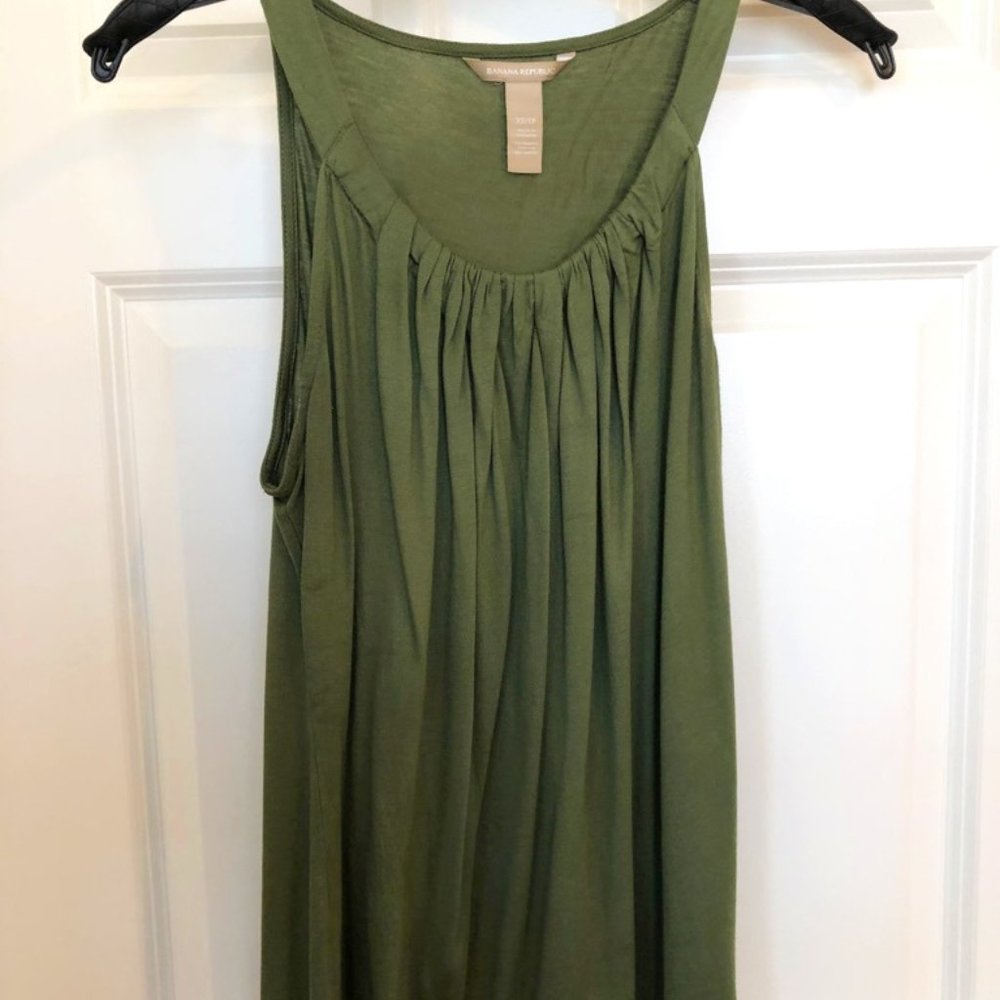 Olive Green Tank Top